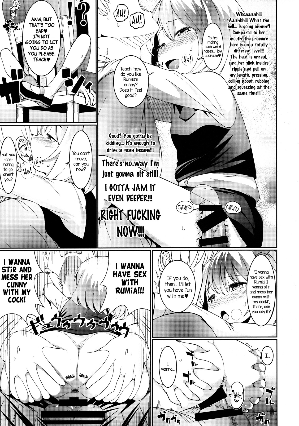 Hentai Manga Comic-Rumia At The Temple School-Read-8